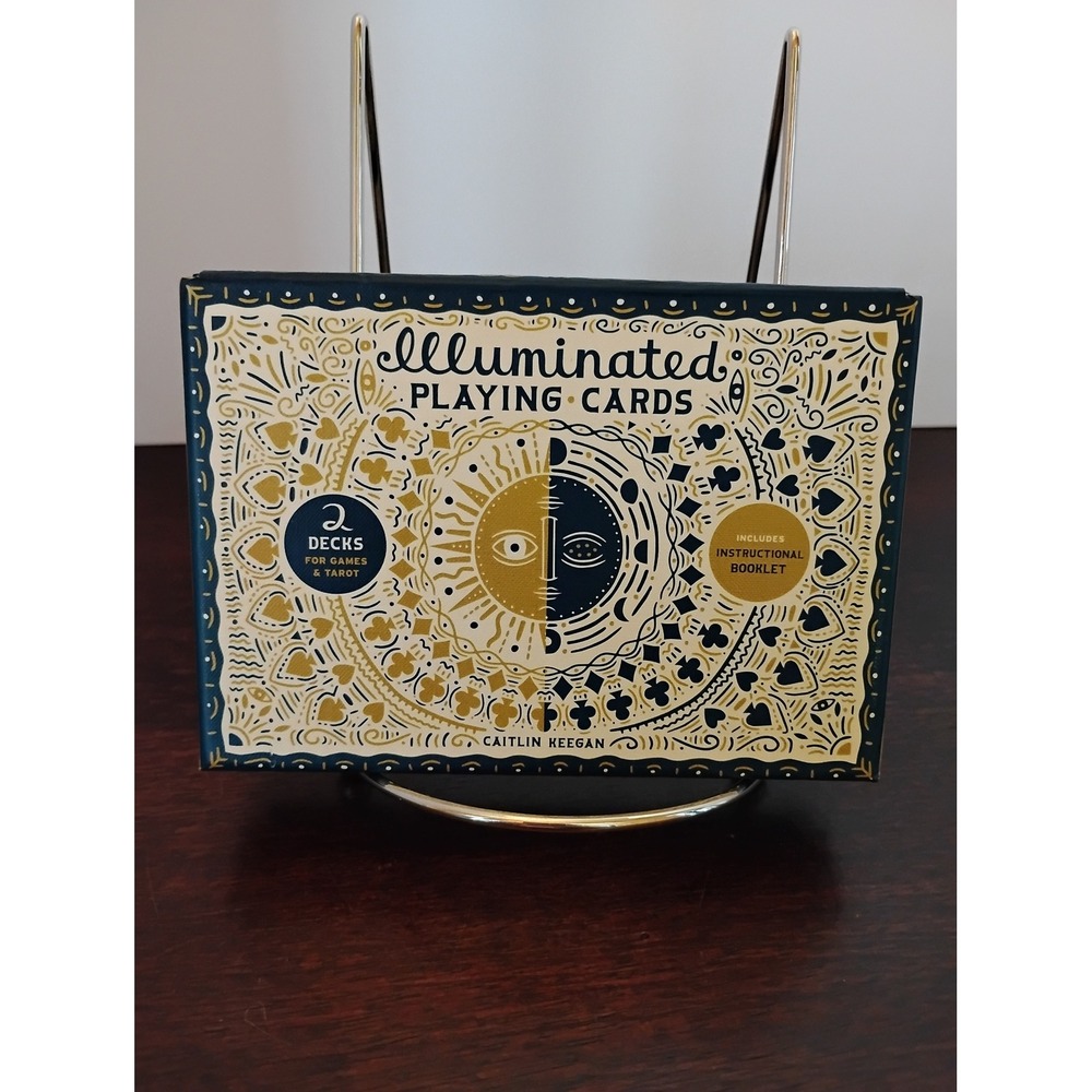 Caitlin Keegan Illuminated Playing Cards 2 Decks for Games Tarot Clarkson Potter
